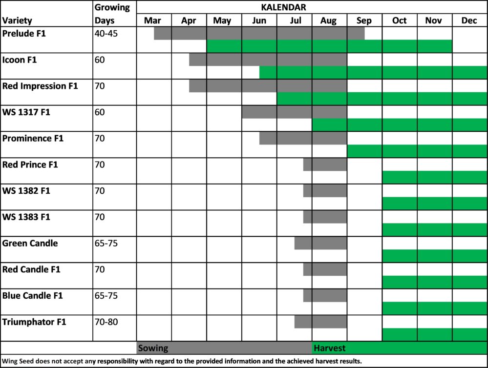 Planning Table